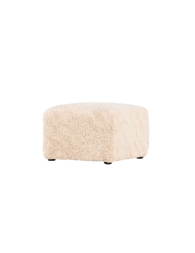 Fåtölj Frankie Puff, 50 × 50 cm, Beige