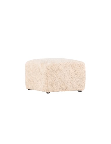 Fåtölj Frankie Puff, 50 × 50 cm, Beige