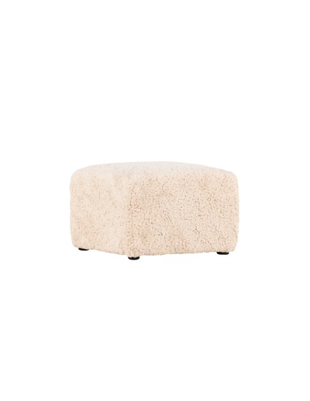 Fåtölj Frankie Puff, 50 × 50 cm, Beige