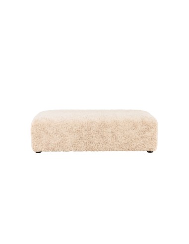 Fåtölj Frankie Puff, 100 × 100 cm, Beige