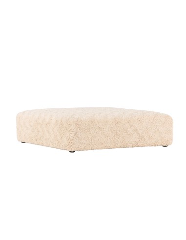 Fåtölj Frankie Puff, 100 × 100 cm, Beige