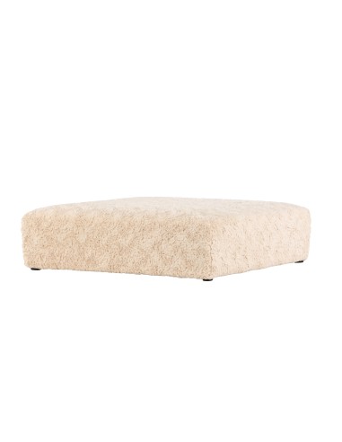 Fåtölj Frankie Puff, 100 × 100 cm, Beige