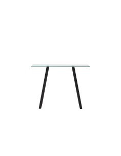 Sidobord Horten Skrivbord, 100 × 40 cm, Svart