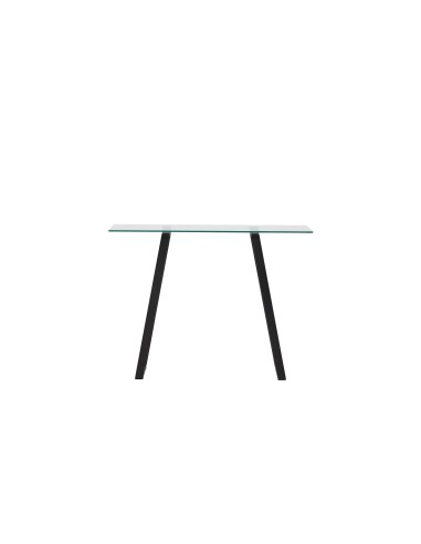 Sidobord Horten Skrivbord, 100 × 40 cm, Svart