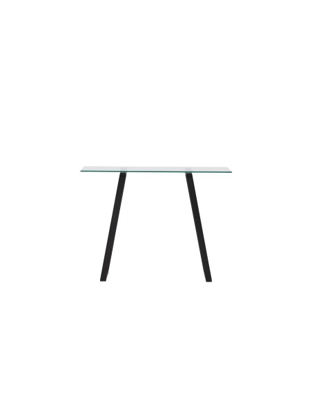 Sidobord Horten Skrivbord, 100 × 40 cm, Svart