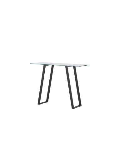Sidobord Horten Skrivbord, 100 × 40 cm, Svart