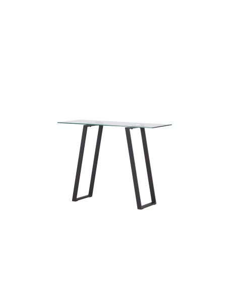 Sidobord Horten Skrivbord, 100 × 40 cm, Svart