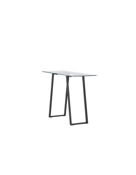 Sidobord Horten Skrivbord, 100 × 40 cm, Svart