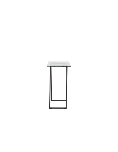 Sidobord Horten Skrivbord, 100 × 40 cm, Svart