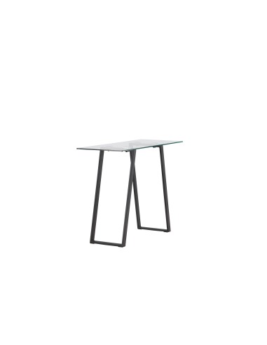 Sidobord Horten Skrivbord, 100 × 40 cm, Svart