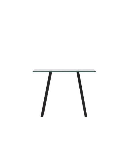 Sidobord Horten Skrivbord, 100 × 40 cm, Svart