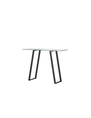 Sidobord Horten Skrivbord, 100 × 40 cm, Svart