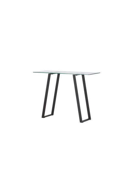 Sidobord Horten Skrivbord, 100 × 40 cm, Svart