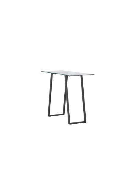 Sidobord Horten Skrivbord, 100 × 40 cm, Svart