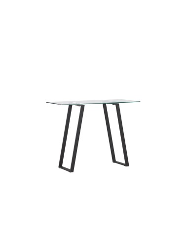 Sidobord Horten Skrivbord, 100 × 40 cm, Svart