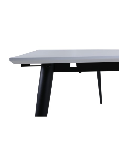 Matbord Jimmy, 195 × 90 cm, Vit