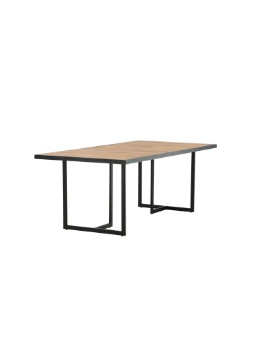 Matbord Khung, 200 × 100 cm, Natur