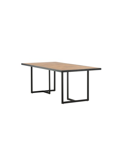 Matbord Khung, 200 × 100 cm, Natur
