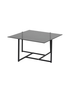 Soffbord Hybrid, 80 × 80 cm, Grå