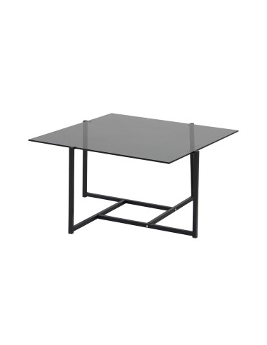 Soffbord Hybrid, 80 × 80 cm, Grå