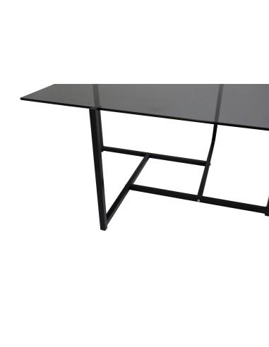 Soffbord Hybrid, 80 × 80 cm, Grå