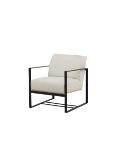 Fåtölj Kansas, 70 × 83 cm, Offwhite 2