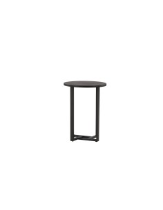 Runt soffbord Lawton, Ø40 cm, Svart