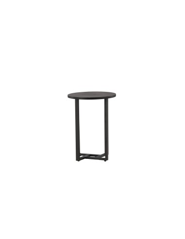 Runt soffbord Lawton, Ø40 cm, Svart