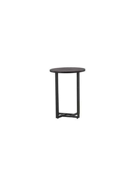 Runt soffbord Lawton, Ø40 cm, Svart