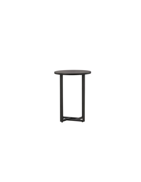 Runt soffbord Lawton, Ø40 cm, Svart