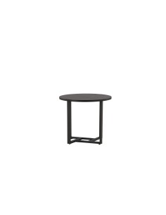 Runt soffbord Lawton, Ø50 cm, Svart