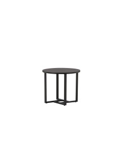 Runt soffbord Lawton, Ø50 cm, Svart 2