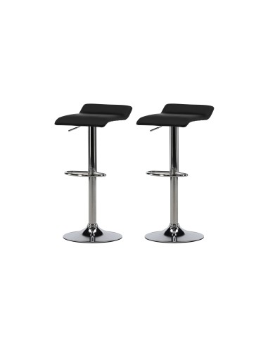 Barstol Jonna, Svart/Silver