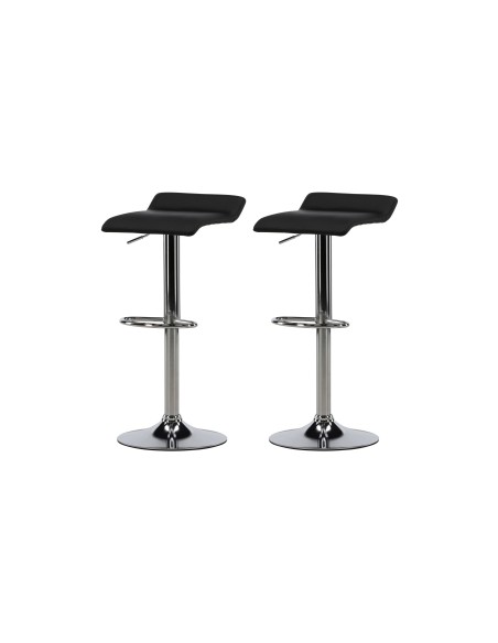 Barstol Jonna, Svart/Silver