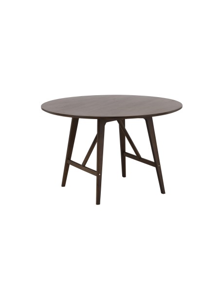 Runt matbord Kaseidon, Ø100 cm, Dark Brown