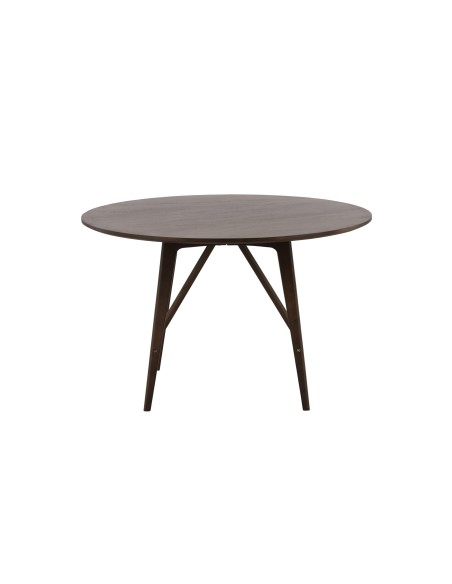 Runt matbord Kaseidon, Ø100 cm, Dark Brown