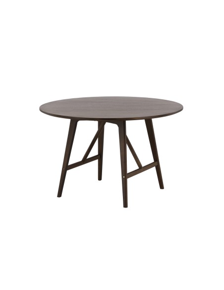 Runt matbord Kaseidon, Ø100 cm, Dark Brown
