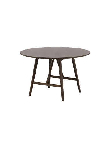 Runt matbord Kaseidon, Ø100 cm, Dark Brown