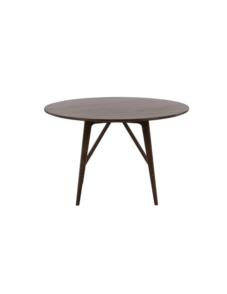 Runt matbord Kaseidon, Ø100 cm, Dark Brown