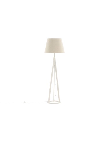 Golvlampa Kona, Vit