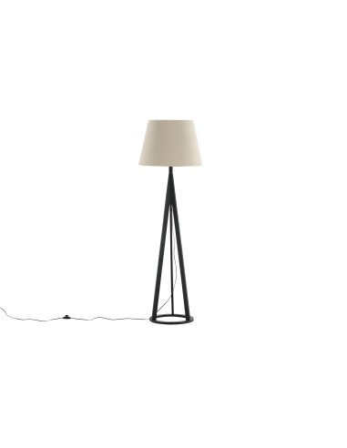 Golvlampa Kona, Svart