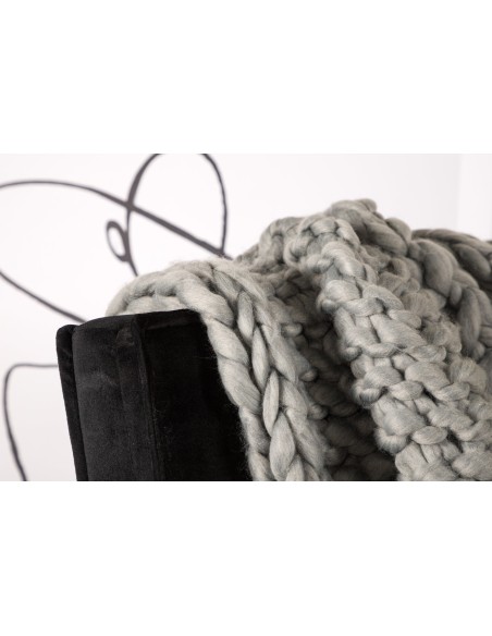 Pläd Kate, Light Grey