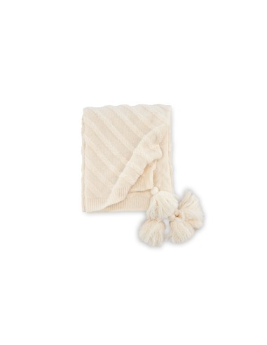 Pläd Katlyn, Offwhite