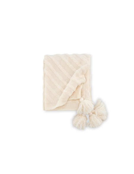 Pläd Katlyn, Offwhite