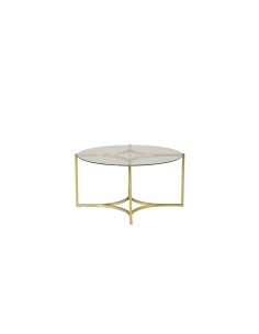 Runt soffbord Kivik, Ø90 cm, Gold