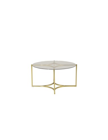 Runt soffbord Kivik, Ø90 cm, Gold
