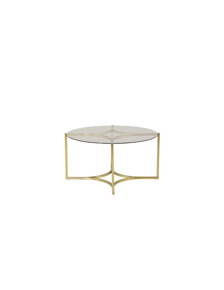 Runt soffbord Kivik, Ø90 cm, Gold