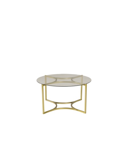 Runt soffbord Kivik, Ø90 cm, Gold