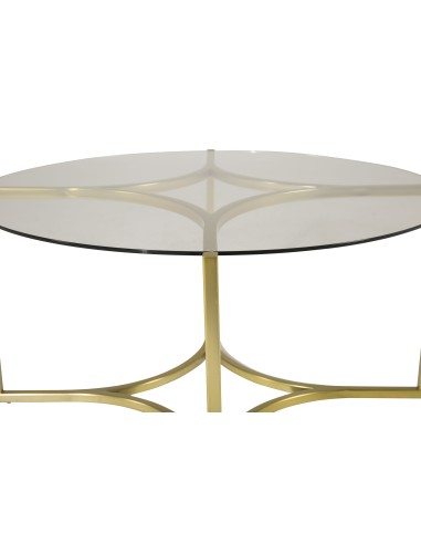 Runt soffbord Kivik, Ø90 cm, Gold