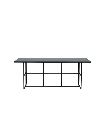 Matbord Leif, 200 × 90 cm, Svart